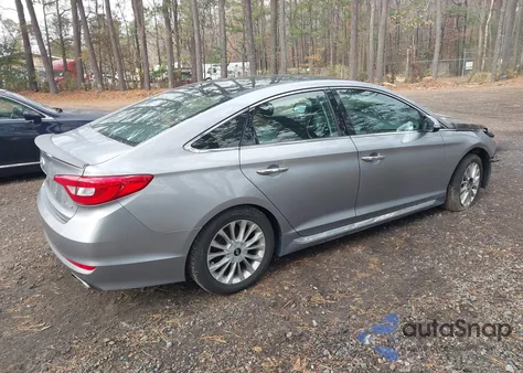 2015 Hyundai Sonata Limited from USA, damaged, VIN 5NPE34AF4FH047227